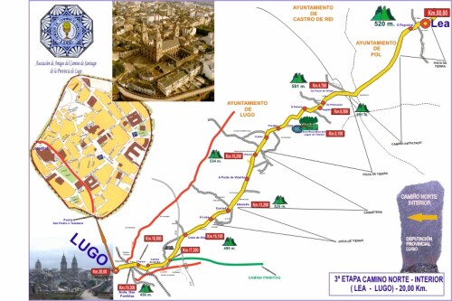 Etapa 03: Lea - Castelo (Lugo-C.Primitivo)